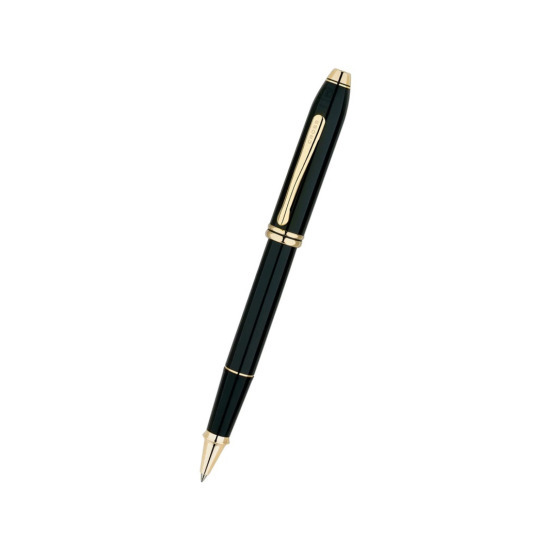 Cross Townsend Czarna Laka GT Rollerball Pen